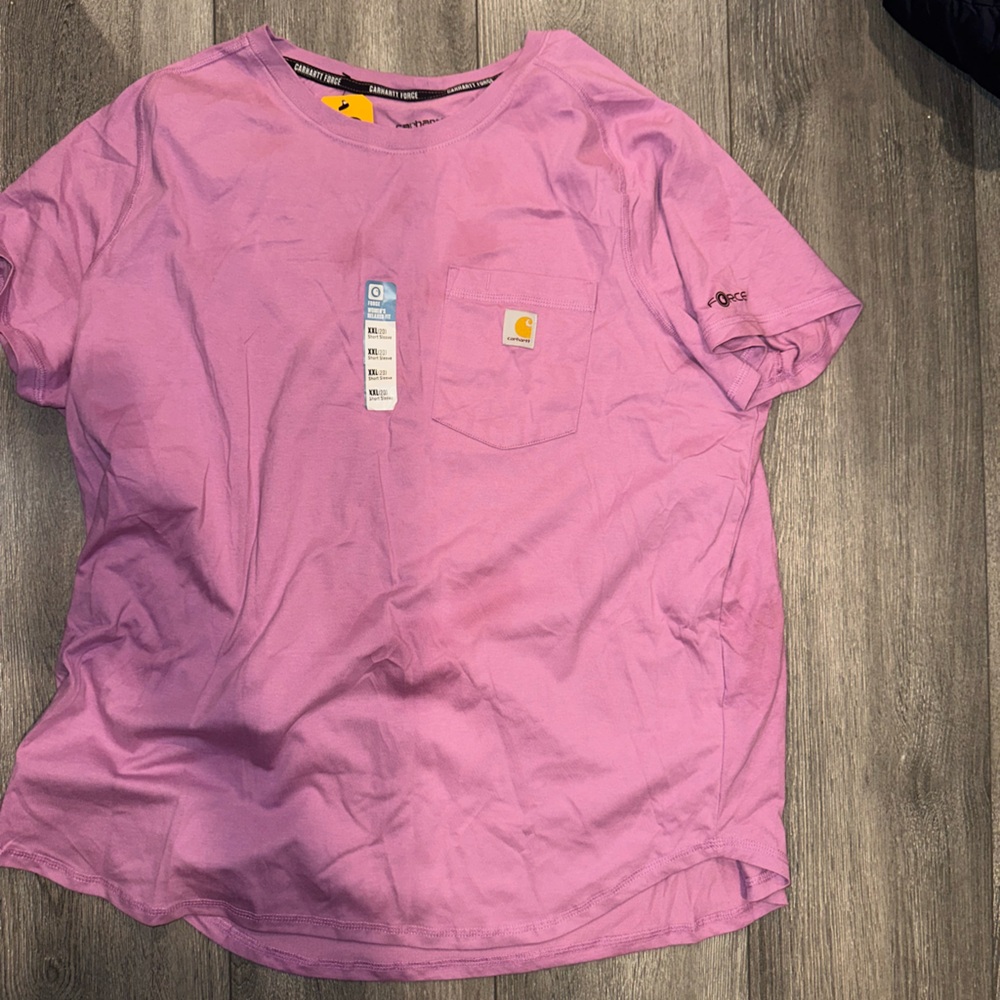 Carhartt Lavender Crew Neck Tee